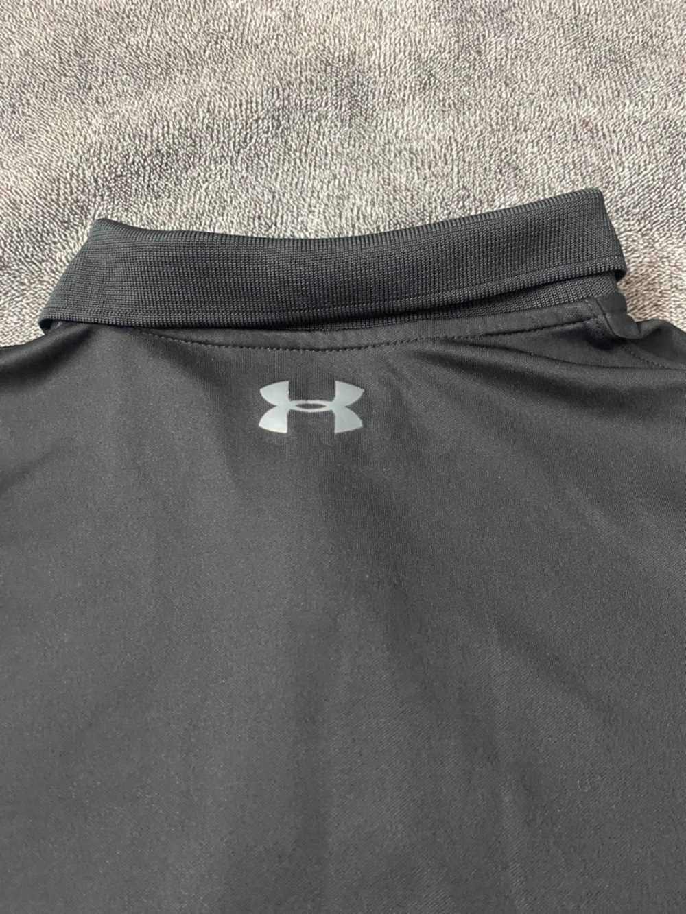 Under Armour Boys HeatGear Performance Polo Shirt Black YXL - Picture 4 of 7